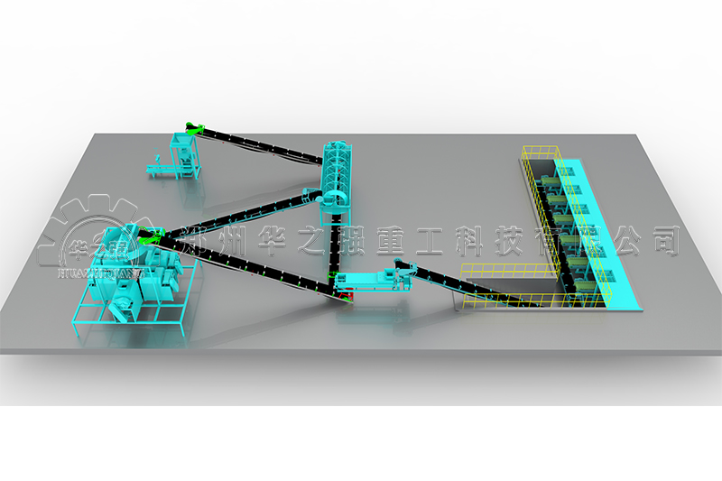 有機肥設(shè)備有機肥生產(chǎn)線造粒新工藝