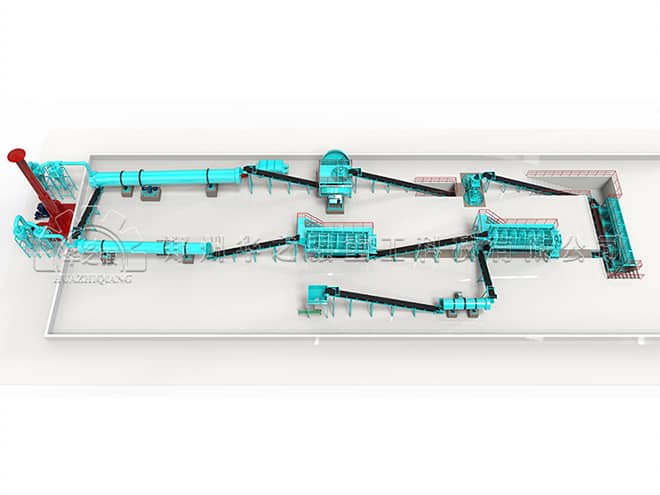 有機(jī)肥圓盤造粒生產(chǎn)工藝